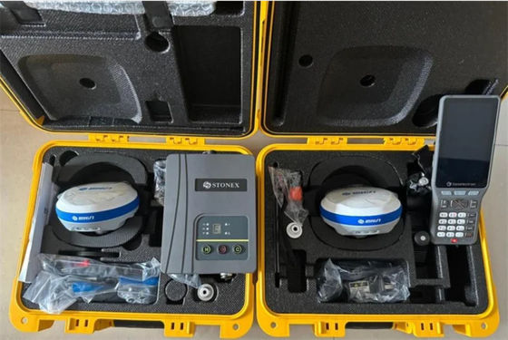 Stonex S3AR Code Differential GNSS H less than 0.25 M V less than 0.50 M GNSS receiver featuring Galileo E1 for geolocation services