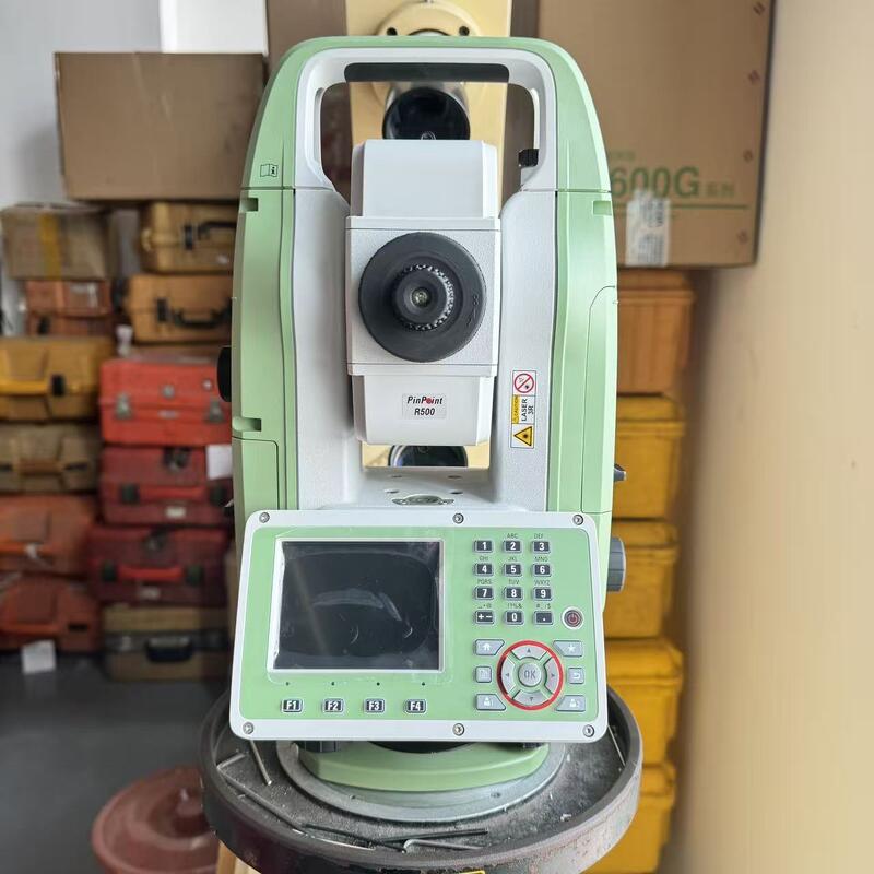 Leica TS03 Total Station with 5'' Accuracy 1000m Non Prism Distance and 30X Magnification for Surveying