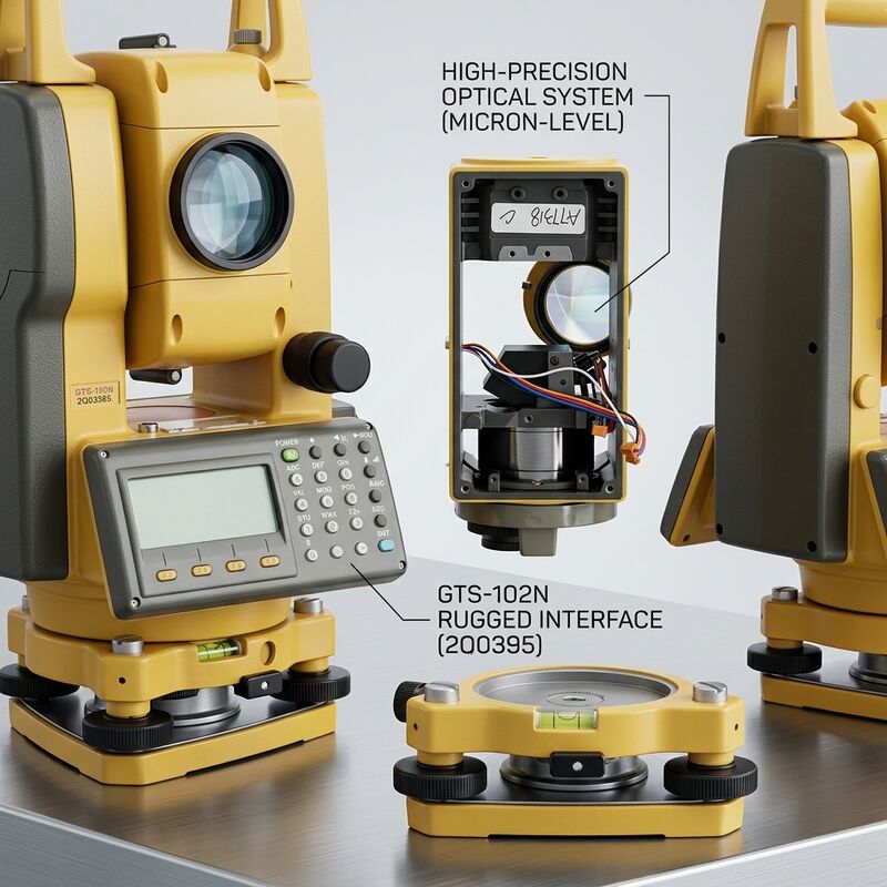 Total Station Optical System Repair Internal Lens Cleaning Service Optics Restoration for Survey Instruments